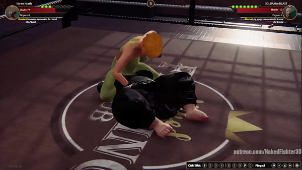 Karen vs bolda nf3d female mma combat 