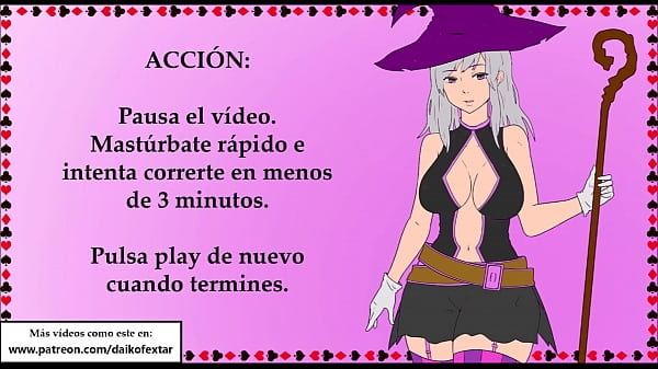 JOI con una bruja. Tu ama necesitasemen.