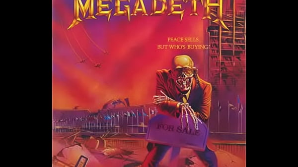 Esqueleto maromba fazendo orgasmo no novinho ao som do album de Megadeth Peace Sells... But Who'_s Buying?
