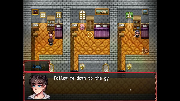 HAREM In Another World HENTAI Game_Ep 31 NAKED GYM_workout_with my_BF