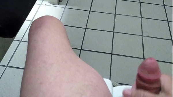 jack off restroom at work 