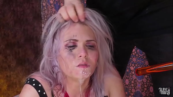 Cute piss covered submissive teen humiliated after giving head to powerful dom