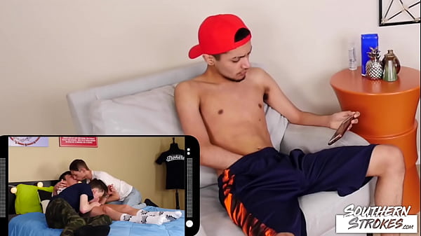 Solo Masturbation With Hung Latin Twink 