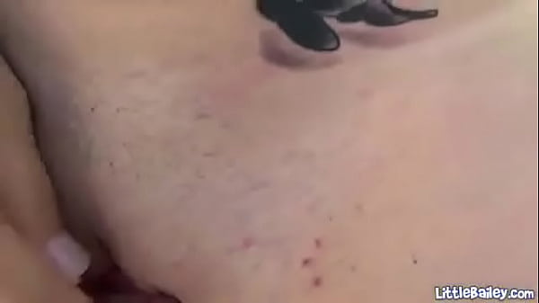 Play MP4 - Little Bailey show off here small tits and pussy