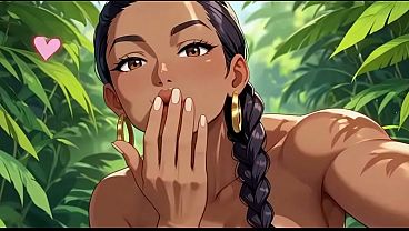 Nonton Wild Ebony Queen Gets Fucked thumbnail