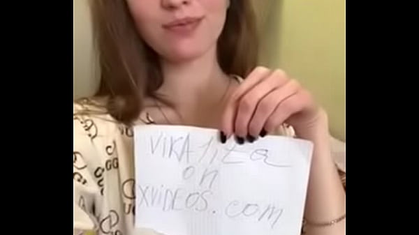 My real Verification video Vika Lita model 