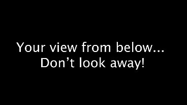 Nonton Your View From Below. My Lover Behind Me And The Creampie Moment thumbnail