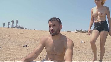 Immature mature pranks: I suck this Frenchman on the beach, we fuck there in full view of everyone and take I him to my hotel