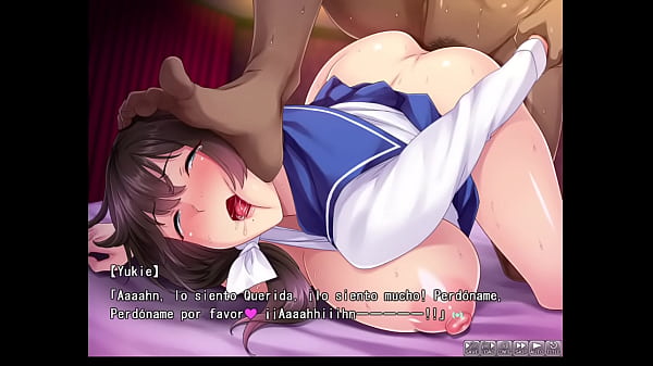 Mi esposa con su ex. Hentai subtitulado Cosplay NTR PARTE 7 