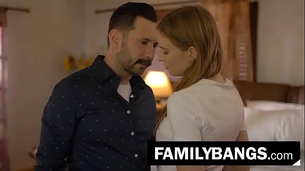 Sympathetic Girl Gives her Stepdad a Shoulders Massage ⭐ FamilyBangs.com 