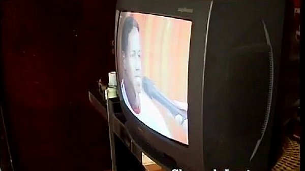 Horny shemale gets banged doggystyle 