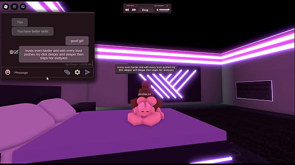 Play MP4 - blonde girl cheated on bf with a black dick in roblox