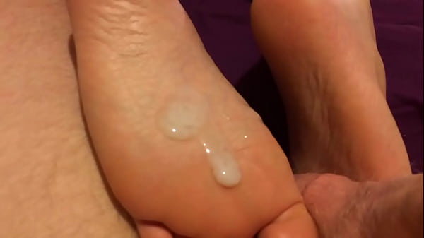 Play MP4 - s&period; Footjob&period; Cumming on soft soles
