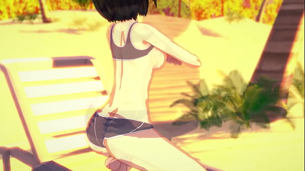 Quicando no tit&atilde; do Eren 