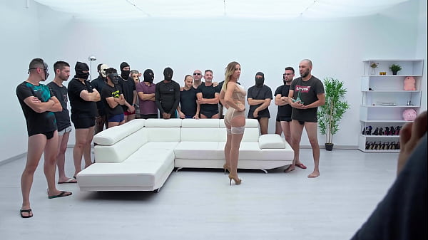 Bts from Mia Brown, 21 loads, Cum in Mouth, Bukkake, 5on1, BBC, DAP, Swallow 