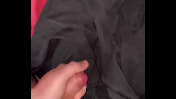Masturbating On my underwear with cumshot 