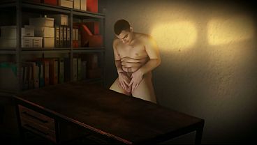 Cristopher Rebellato Alexis Desk Masturbation