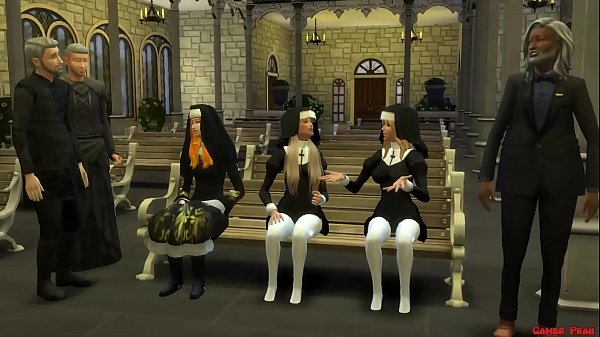 Play MP4 - Sacerdotes se aprovechan y Se Follan a las Nuevas Inocentes En El Templo 3D Porn Hentai