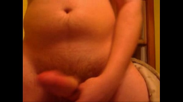 Guy jerks off his massive cock