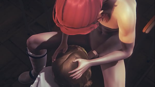 Hentai Uncensored 3D - Hermi Blowjob and Handjob at University - Japanese Asian Manga Anime_Game Porn