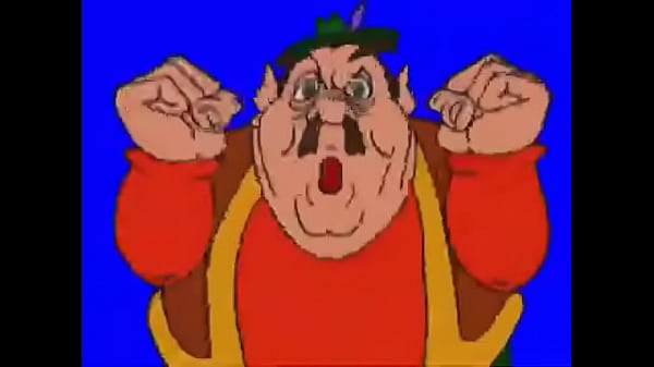 El loquito del castillo explicando porque estaba encerrado desnudo con una vaca