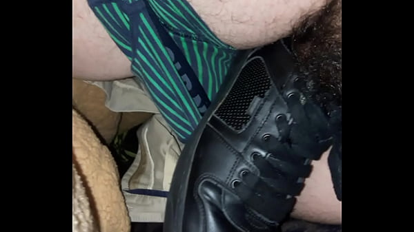 cum into  teen shoe 