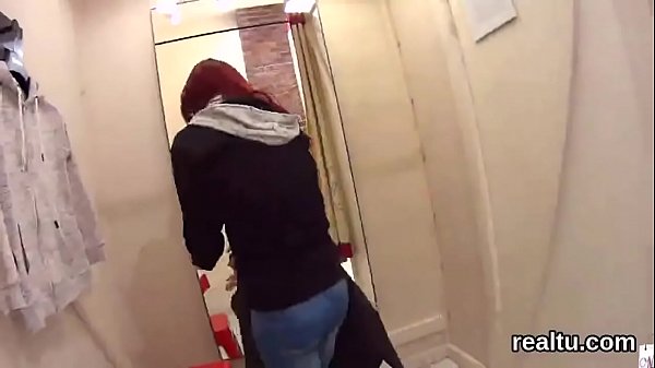 Gorgeous czech kitten gets teased in the mall_and pounded in_pov