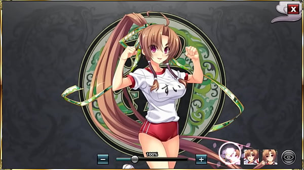 GIF 真恋姫夢想 天下統一伝 馬超体操