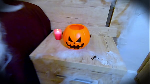 Nonton I Don't Want Candy!? For Halloween I Give You My Pussy And You Give Me A Cumshot On My Ass thumbnail