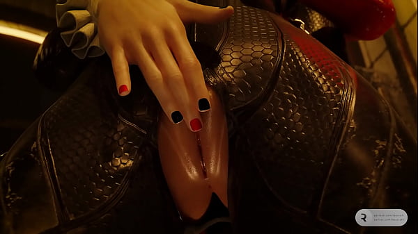 Catwoman gets her pussy rubbed by Harley Quinn