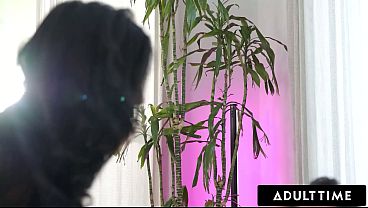 Sexy brunette wants romantic fuck