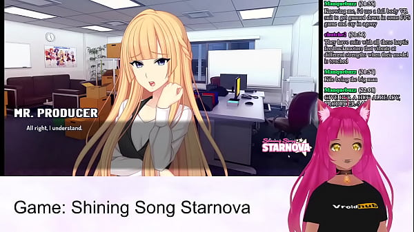 VTuber LewdNeko Plays Shining Song Starnova Julie Route Part 3 