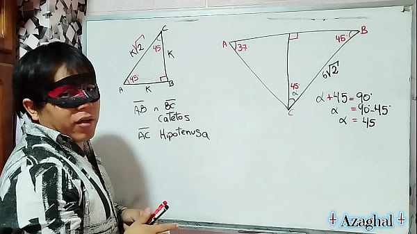 67 Matem&aacute;tica Sexual &Aacute;ngulo &alpha; Tri&aacute;ngulo Creampie Student 