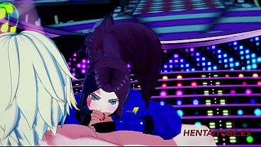 Kda League Of Legend Hentai 3d Akali Having Sex On Stage 1/2 thumbnail
