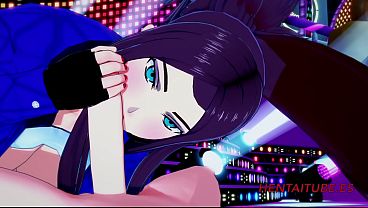 KDA League of Legend Hentai 3D Akali blowjob, boobjob and fucked with multiple cums in her mouth and pussy 1/2