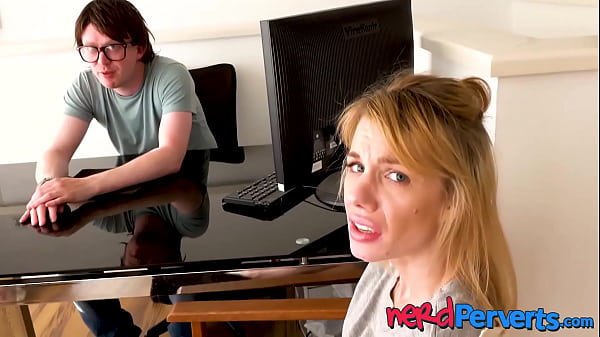 Interviewed_teen tricked into sucking nerd dick