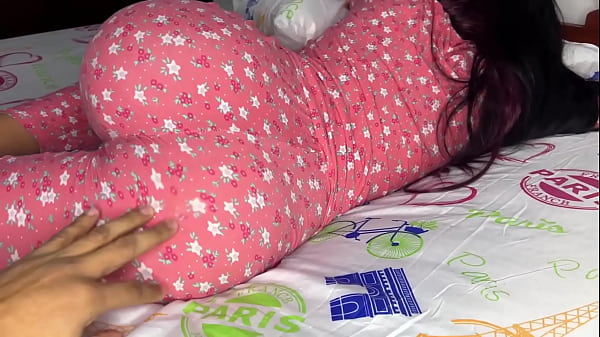 The Best Anal in my Stepdaughter's Ass with Big Buttocks 