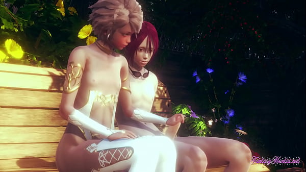 Femboy Yaoi - Erik handjob and fucked - Sissy boy 