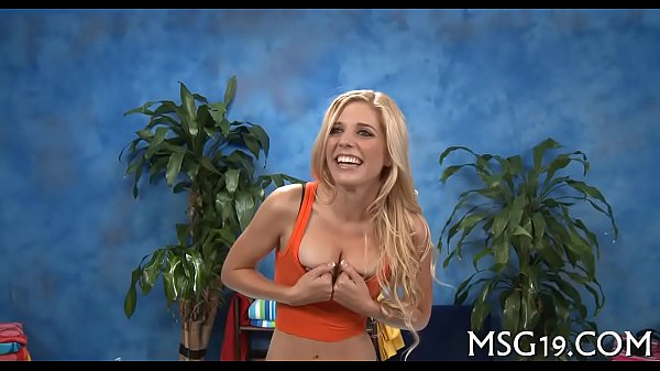 Perverted girl receives pussy massage 