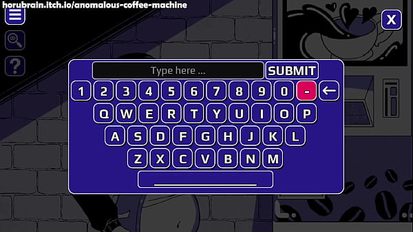 Anomalous coffee machine 