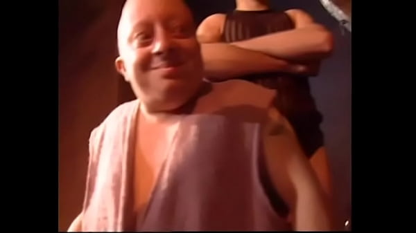 lickspittle of_Madame Xchainedpoor young blonde nympho Nikki_Andersonup as adog andmade her watch_him poking two other slaves