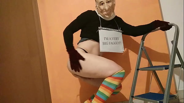 A bit of faggot display!