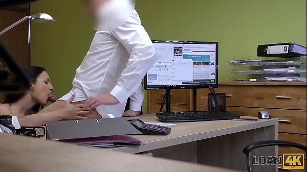 LOAN4K. Poor girl wants to run own tattoo salon and starts with_sex