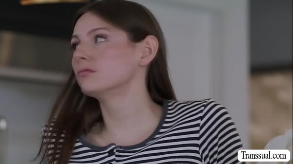 Hot TS babe Amanda Riley is extra horny watch her get nasty on Cliff Jensen! Wild TS sex 