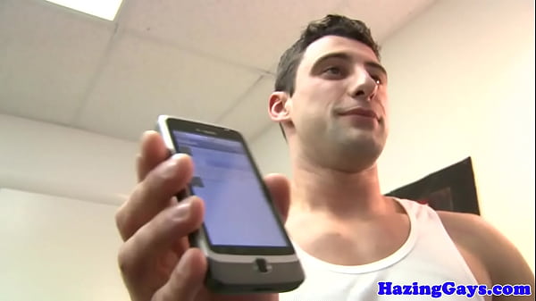 Hazing amateur assfucked while sucking