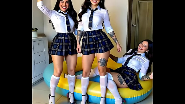 "sexy girls trio goals &ndash; they came they posed they broke the internet 