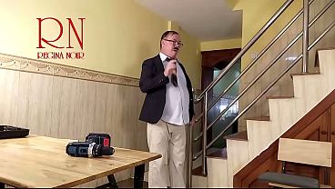 Cheating housewife plumber and cuckold husband at the kitchen full video 276 