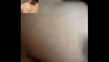 Little Virgin neighbor got horny and videocalled me