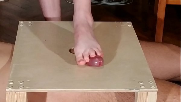 Domina bare feet_cock stomping &footjob with huge cumshot pt2 HD