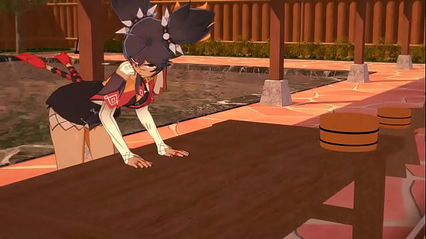 Genshin impact hentai xinyan jerk off & sucking dick